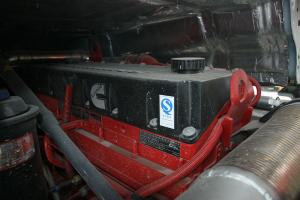 西安康明斯攜中集瑞江攪拌車開展客戶感知巡展活動