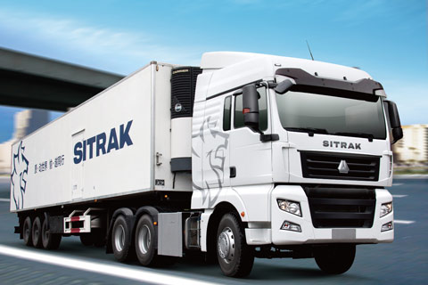 中國重汽SITRAK重卡6*4牽引車