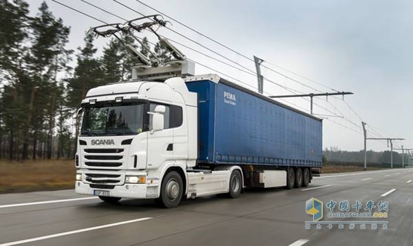 斯堪尼亞電動(dòng)卡車(chē)