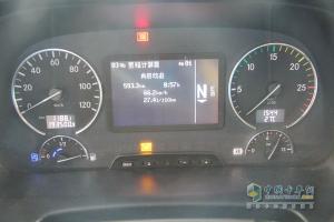百公里27.6升 奔馳卡車干線油耗實(shí)測初戰(zhàn)告捷