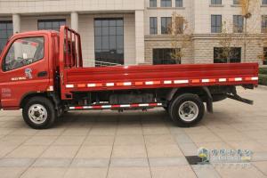 福田奧鈴捷運(yùn) 107馬力4×2平板載貨車(BJ1049V9JEA-3)
