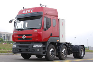 東風柳汽乘龍375馬力6×2 LNG牽引車嶄露頭角 獲得節(jié)能冠軍