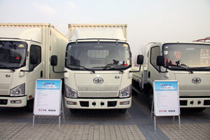 一汽解放輕卡西安震撼登場(chǎng) 可靠品質(zhì)獲百輛訂單