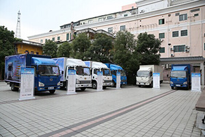 一汽解放J6F輕卡佛山登場(chǎng)