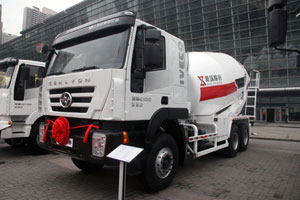 上汽依維柯紅巖杰獅 6×4 350馬力攪拌車 上汽依維柯紅巖杰獅 6×4 350馬力攪拌車