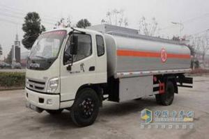 福田汽車奧鈴油罐車(國四)BJ1149VJPEK-FB