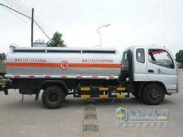 福田汽車奧鈴油罐車(國四)BJ1149VJPEK-FB