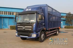 瑞沃中卡康明斯國(guó)四168馬力 4×2 倉(cāng)欄倉(cāng)柵車