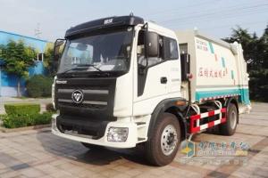福田瑞沃中馳 8/10 噸壓縮式垃圾車