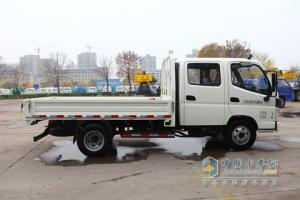 福田瑞沃五十鈴國四110馬力 4×2 雙排平板載貨車