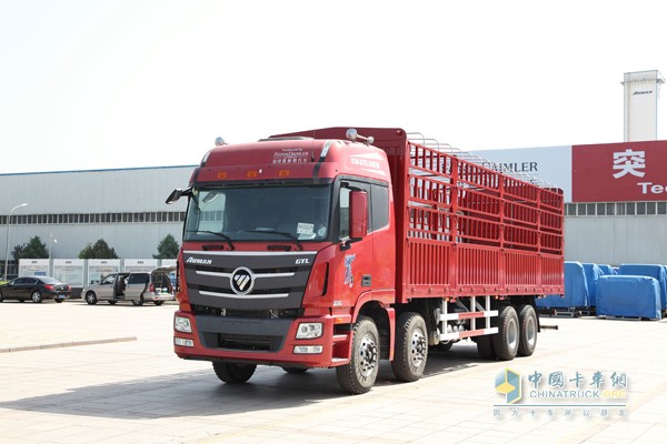 福田戴姆勒 歐曼GTL超能版310馬力8X4載貨車(復合版)