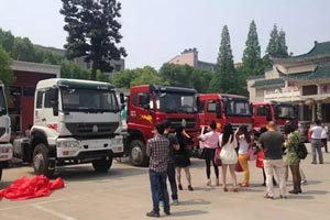 新STR（斯太爾）專用車底盤推廣會走進(jìn)湖北隨州