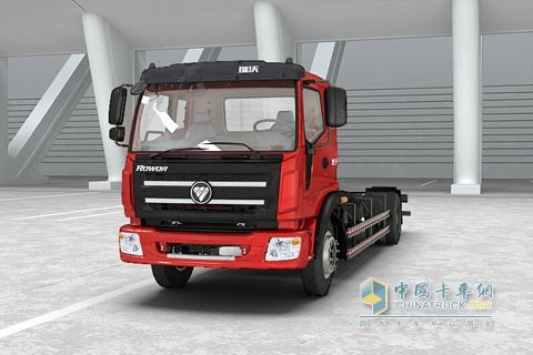 瑞沃中卡康明斯國四168馬力 4×2 平板車（二類底盤）配電動門窗
