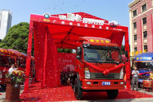 重汽王牌熱浪來襲中輕卡廣西受追捧