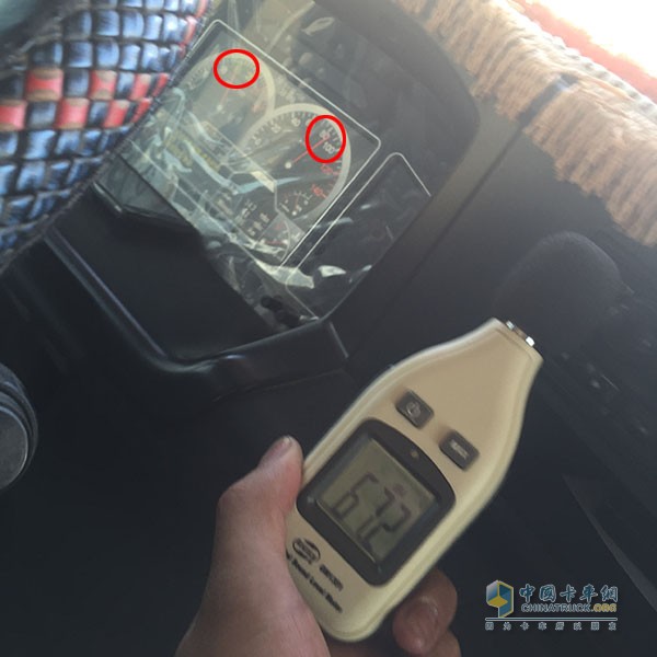 聯(lián)合卡車(chē)U420牽引車(chē)噪音表現(xiàn)