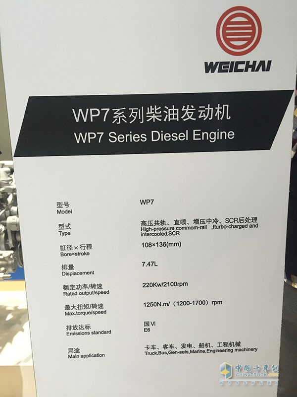 輕中重統(tǒng)統(tǒng)國V以上 “濰柴芯”引領(lǐng)Engine China 2015