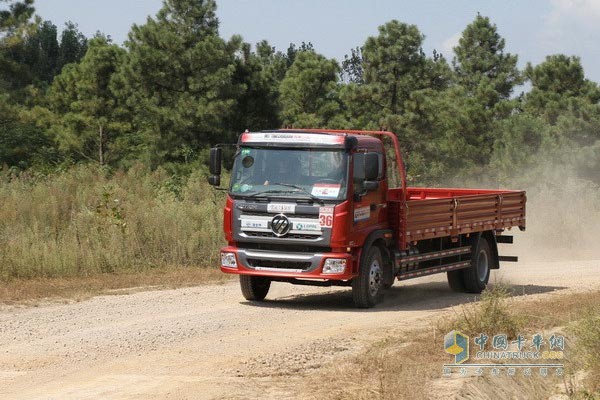 卡車(chē)節(jié)油大賽比拼中