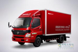 福田歐馬可3系 143馬力 4X2 單排廂式載貨車(EGR+POC)