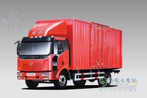 一汽解放J6L 180馬力4×2廂式載貨車（加強(qiáng)型/BF6M2012）