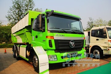 福田戴姆勒 歐曼ETX 9系重卡 310馬力 6X4 自卸車(環(huán)保渣土車)