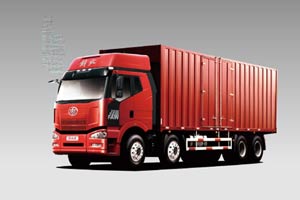 一汽解放J6P 420馬力8×4廂式載貨車(重載型) 一汽解放J6P 420馬力8×4廂式載貨車(重載型)