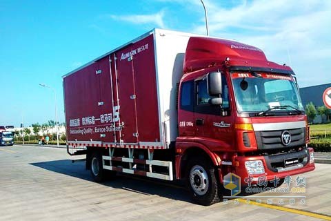 福田歐馬可5系標載版5200軸距 170馬力 4×2廂式輕卡（BJ5139XXY-F1）