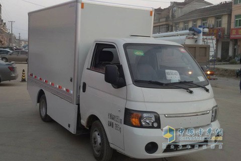 江淮帥鈴HFC5031XXYPV4EV1B3型純電動(dòng)卡車