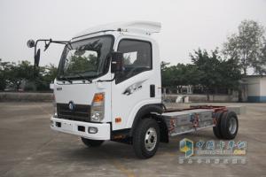 中國重汽成都王牌純電動(dòng)輕卡底盤