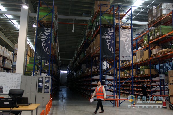 斯堪尼亞全新配件庫入住上海自貿(mào)區(qū)