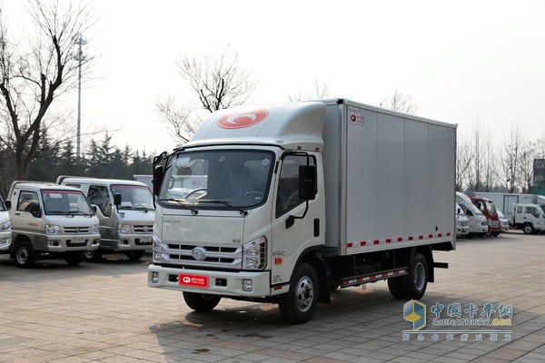 福田時代康瑞H2 110馬力 4.15米單排廂(車)式載貨車