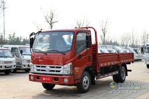 福田時(shí)代康瑞H2 110馬力 4.18米單排欄板載貨車