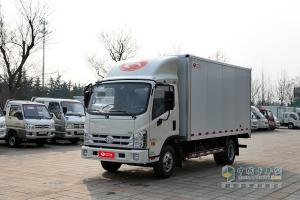 福田時(shí)代康瑞H2 110馬力 4.15米單排廂(車)式載貨車