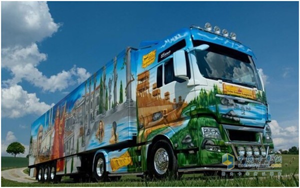 國(guó)外卡車(chē)文化較為成熟
