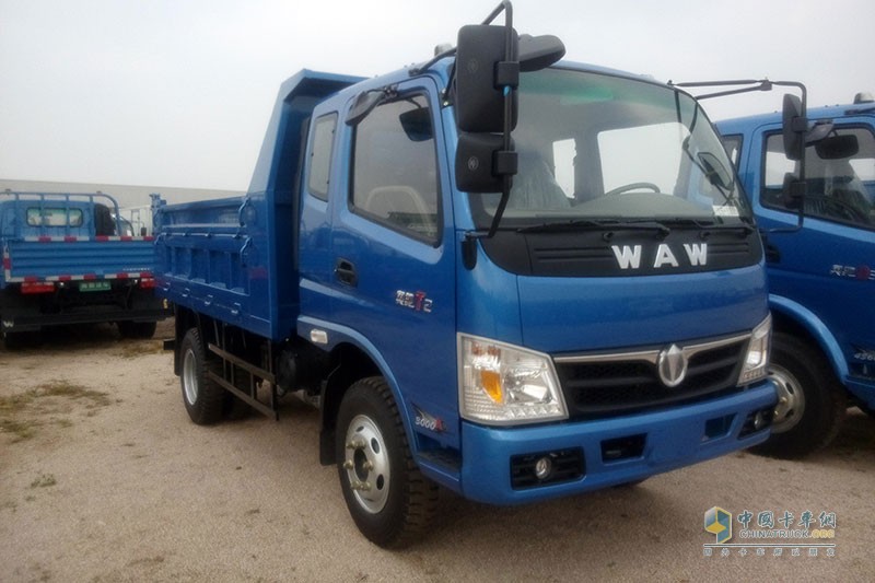 奧馳汽車 宏瑞82馬力4*2工卸車  單排