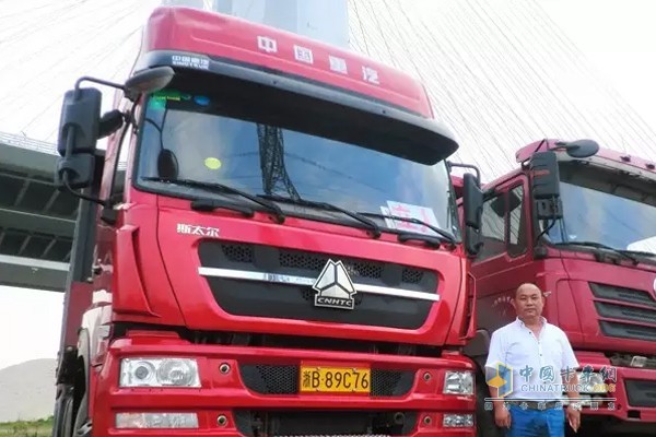 張大哥和他的新斯太爾M5G