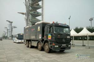 細數(shù)2016絲綢之路拉力賽中有顏值有內(nèi)涵的卡車戰(zhàn)車