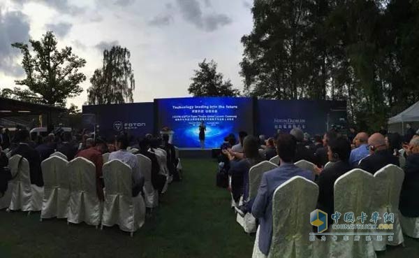 全新平臺歐馬可超級卡車全球上市活動現(xiàn)場】