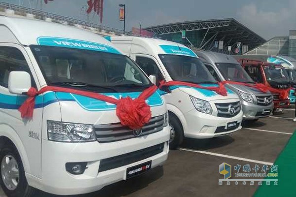 福田商用車(chē)新發(fā)布車(chē)輛