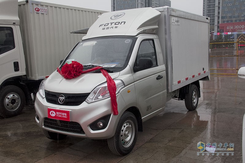 濟南卡車展輕卡秀 奧馳汽車、時代汽車展物流車型