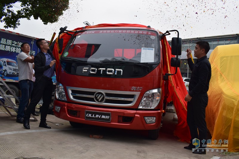 福田奧鈴CTX科技版氣剎新品蘇州上市