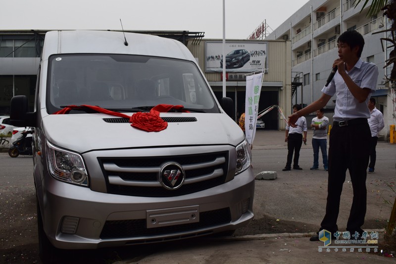 福田奧鈴CTX科技版氣剎新品蘇州上市