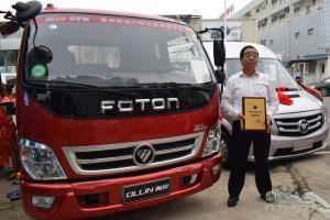 福田奧鈴CTX科技版氣剎新品蘇州上市