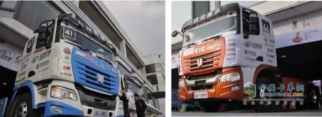 兩輛參賽車輛承襲了聯(lián)合卡車高品質定位的特征