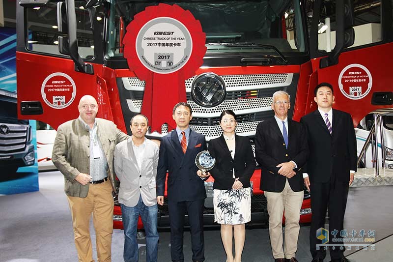 歐曼EST獲2017年度超級卡車獎