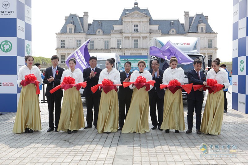 綠色物流+公益活動  福田輕型商用車品質(zhì)萬里行更有料