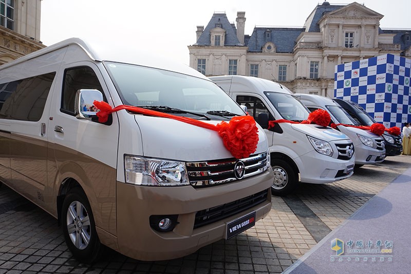 綠色物流+公益活動  福田輕型商用車品質(zhì)萬里行更有料