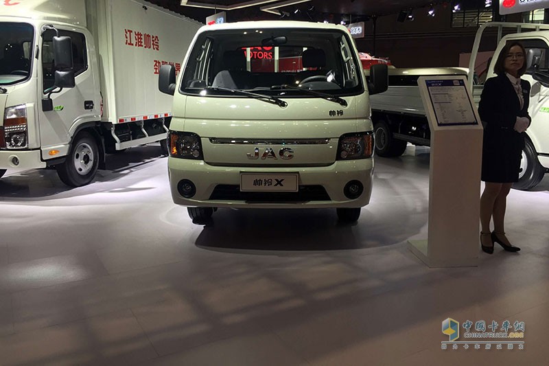 上海車展，江淮汽車展廳眾多新品與大家見面