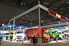 上海車展，中國(guó)重汽家族精彩奉獻(xiàn)