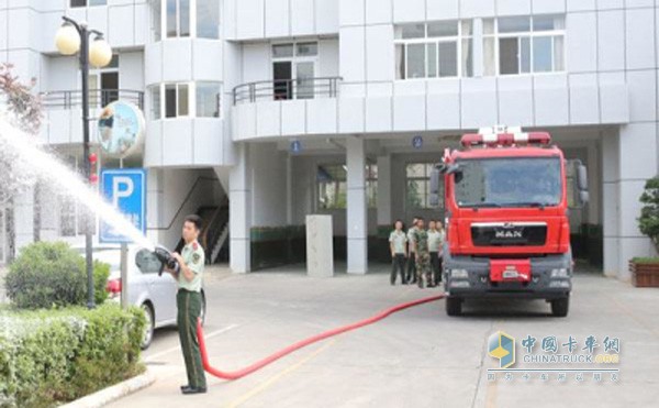 云南玉溪新購(gòu)置的城市主戰(zhàn)消防車