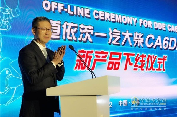 一汽解放汽車有限公司總經(jīng)理、黨委書記胡漢杰